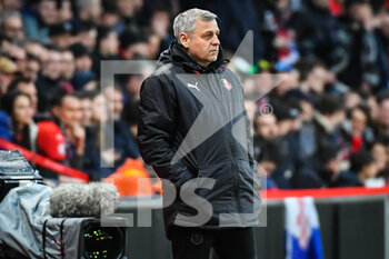 2022-03-17 - Bruno GENESIO of Rennes during the UEFA Conference League, Round of 16, 2nd leg football match between Stade Rennais (Rennes) and Leicester City on March 17, 2022 at Roazhon Park in Rennes, France - STADE RENNAIS (RENNES) VS LEICESTER CITY - UEFA CONFERENCE LEAGUE - SOCCER