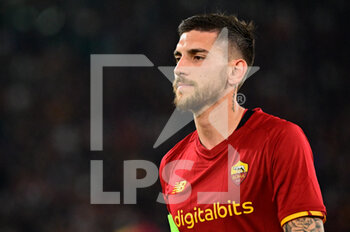 2022-04-14 - Lorenzo Pellegrini (AS Roma) during the UEFA Europa Conference League football match between AS Roma and FK Bodo/Glimt at The Olympic Stadium in Rome on April 14, 2022. - AS ROMA VS FK BODO/GLIMT - UEFA CONFERENCE LEAGUE - SOCCER