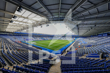 2022-04-07 - General view during the UEFA Europa Conference League, Quarter-finals, 1st leg football match between Leicester City and PSV Eindhoven on April 7, 2022 at the King Power Stadium in Leicester, England - LEICESTER CITY VS PSV EINDHOVEN - UEFA CONFERENCE LEAGUE - SOCCER