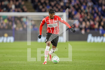 2022-04-07 - Mohammed Ihattaren (10) of PSV Eindhoven during the UEFA Europa Conference League, Quarter-finals, 1st leg football match between Leicester City and PSV Eindhoven on April 7, 2022 at the King Power Stadium in Leicester, England - LEICESTER CITY VS PSV EINDHOVEN - UEFA CONFERENCE LEAGUE - SOCCER