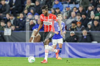2022-04-07 - Ibrahim Sangare (6) of PSV Eindhoven during the UEFA Europa Conference League, Quarter-finals, 1st leg football match between Leicester City and PSV Eindhoven on April 7, 2022 at the King Power Stadium in Leicester, England - LEICESTER CITY VS PSV EINDHOVEN - UEFA CONFERENCE LEAGUE - SOCCER