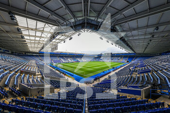 2022-04-28 - General view during the UEFA Europa Conference League, Semi-finals, 1st leg football match between Leicester City and AS Roma on April 28, 2022 at the King Power Stadium in Leicester, England - LEICESTER CITY VS AS ROMA - UEFA CONFERENCE LEAGUE - SOCCER