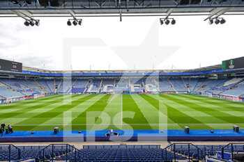 2022-04-28 - General view during the UEFA Europa Conference League, Semi-finals, 1st leg football match between Leicester City and AS Roma on April 28, 2022 at the King Power Stadium in Leicester, England - LEICESTER CITY VS AS ROMA - UEFA CONFERENCE LEAGUE - SOCCER