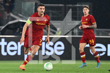 2022-05-05 - Lorenzo Pellegrini (AS Roma) during the UEFA Europa Conference League football match between AS Roma and Leicester City at The Olympic Stadium in Rome on May 05, 2022. - AS ROMA VS LEICESTER - UEFA CONFERENCE LEAGUE - SOCCER