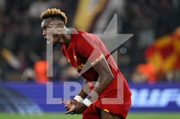 2022-05-05 - Tammy Abraham (AS Roma) during the UEFA Europa Conference League football match between AS Roma and Leicester City at The Olympic Stadium in Rome on May 05, 2022. - AS ROMA VS LEICESTER - UEFA CONFERENCE LEAGUE - SOCCER