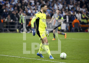 2022-05-05 - Goalkeeper of Feyenoord Ofir Marciano during the UEFA Europa Conference League semi-final second leg football match between Olympique de Marseille (OM) and Feyenoord Rotterdam on May 5, 2022 at Stade Velodrome in Marseille, France - OLYMPIQUE DE MARSEILLE (OM) VS FEYENOORD ROTTERDAM - UEFA CONFERENCE LEAGUE - SOCCER