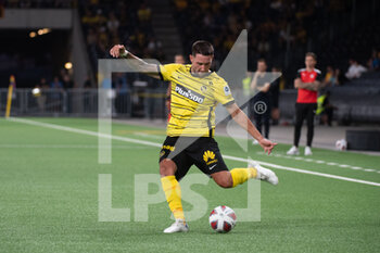 2022-08-11 - August 11, 2022, Bern, Wankdorf, Conference League: BSC Young Boys - Kuopion PS, #25 Jordan Lefort (Young Boys). - CONFERENCE LEAGUE: BSC YOUNG BOYS - KUOPION PS - UEFA CONFERENCE LEAGUE - SOCCER