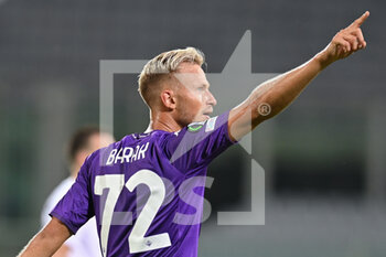 2022-09-08 - Antonin Barak (ACF Fiorentina) celebrates after scoring a goal - ACF FIORENTINA VS FK RFS - UEFA CONFERENCE LEAGUE - SOCCER