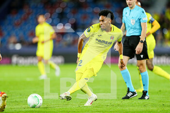 06/10/2022 - Johan Mojica of Villarreal in action during the UEFA Conference League, Group C football match between Villarreal CF and FK Austria Wien on October 6, 2022 at the Ceramica Stadium in Vila-real, Spain - FOOTBALL - CONFERENCE LEAGUE - VILLARREAL V AUSTRIA WIEN - UEFA CONFERENCE LEAGUE - CALCIO