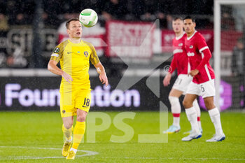 2022-11-03 - Ruslan Babenko of Dnipro-1 during the UEFA Europa Conference League, Group E football match between AZ Alkmaar and SC Dnipro-1 on November 3, 2022 at the AZ Stadion in Alkmaar, Netherlands - FOOTBALL - CONFERENCE LEAGUE - AZ ALKMAAR V DNIPRO-1 - UEFA CONFERENCE LEAGUE - SOCCER