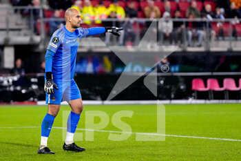 2022-11-03 - Goalkeeper Max Walef of Dnipro-1 during the UEFA Europa Conference League, Group E football match between AZ Alkmaar and SC Dnipro-1 on November 3, 2022 at the AZ Stadion in Alkmaar, Netherlands - FOOTBALL - CONFERENCE LEAGUE - AZ ALKMAAR V DNIPRO-1 - UEFA CONFERENCE LEAGUE - SOCCER
