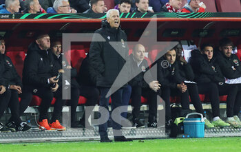 2022-11-03 - Coach Lucien Favre of Nice during the UEFA Conference League, Group D football match between FC Koln and OGC Nice on November 3, 2022 at RheinEnergieStadion in Koln, Germany - FOOTBALL - CONFERENCE LEAGUE - KOLN V NICE - UEFA CONFERENCE LEAGUE - SOCCER