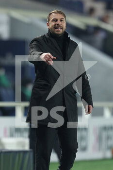 2022-01-12 - Paolo Zanetti (Venezia FC) gestures - ATALANTA BC VS VENEZIA FC - ITALIAN CUP - SOCCER