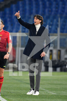 2022-01-18 - Gabriele Cioffi coach (Udinese) during the Coppa Italia Frecciarossa round of 16 match between SS Lazio vs Udinese Calcioat the Olimpic Stadium in Rome on 18 January 2022. - SS LAZIO VS UDINESE CALCIO - ITALIAN CUP - SOCCER