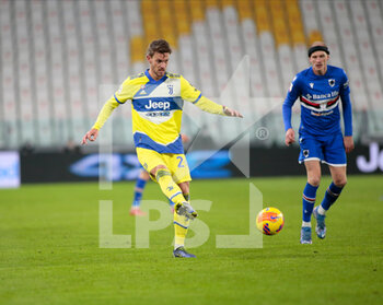 2022-01-18 - Daniele Rugani (Juventus Fc) during the Italian Cup, Coppa Italia, round of 16 football match between Juventus FC and UC Sampdoria on January 18, 2022 at Allianz Stadium in Turin, Italy - JUVENTUS FC VS UC SAMPDORIA - ITALIAN CUP - SOCCER