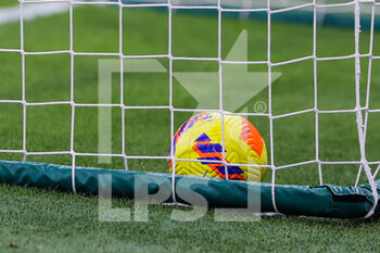 2022-01-19 - Official Coppa Italia Matchball during the Coppa Italia 2021/22 football match between FC Internazionale and Empoli FC at Giuseppe Meazza Stadium, Milan, Italy on January 19, 2022 - INTER - FC INTERNAZIONALE VS EMPOLI FC - ITALIAN CUP - SOCCER