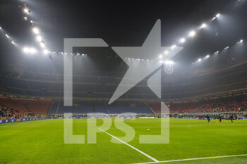 2022-01-19 - A general view inside the stadium during the Coppa Italia 2021/22 football match between FC Internazionale and Empoli FC at Giuseppe Meazza Stadium, Milan, Italy on January 19, 2022 - INTER - FC INTERNAZIONALE VS EMPOLI FC - ITALIAN CUP - SOCCER