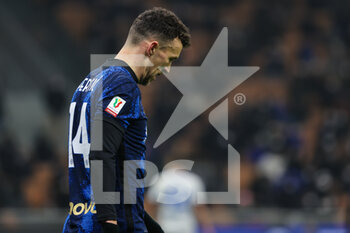2022-01-19 - Ivan Perisic of FC Internazionale reacts during the Coppa Italia 2021/22 football match between FC Internazionale and Empoli FC at Giuseppe Meazza Stadium, Milan, Italy on January 19, 2022 - INTER - FC INTERNAZIONALE VS EMPOLI FC - ITALIAN CUP - SOCCER