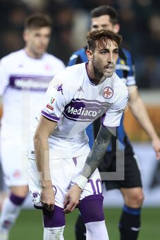 2022-02-10 - Gaetano Castrovilli (ACF Fiorentina) looks on - ATALANTA BC VS ACF FIORENTINA - ITALIAN CUP - SOCCER