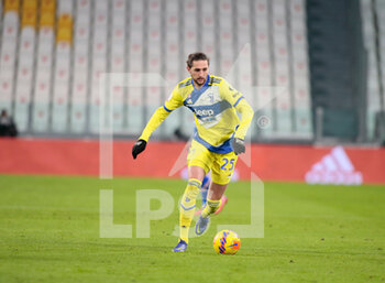 2022-01-18 - Adrien Rabiot (Juventus Fc) during the Italian Cup, Coppa Italia, round of 16 football match between Juventus FC and UC Sampdoria on January 18, 2022 at Allianz Stadium in Turin, Italy - JUVENTUS FC VS UC SAMPDORIA - ITALIAN CUP - SOCCER