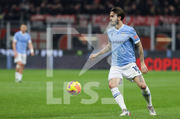 2022-02-09 - Luis Alberto of SS Lazio in action during the Coppa Italia 2021/22 football match between AC Milan and SS Lazio at Giuseppe Meazza Stadium, Milan, Italy on February 09, 2022 - AC MILAN VS SS LAZIO - ITALIAN CUP - SOCCER