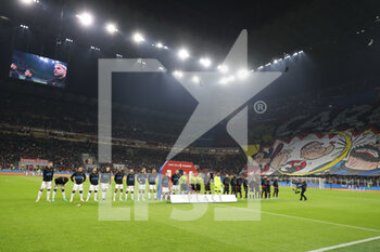 2022-03-01 - A general view inside the stadium with Players of AC Milan and Players of FC Internazionale during the Coppa Italia 2021/22 football match between AC Milan and FC Internazionale at Giuseppe Meazza Stadium, Milan, Italy on March 01, 2022 - AC MILAN VS FC INTERNAZIONALE - ITALIAN CUP - SOCCER