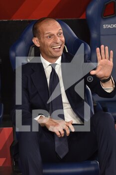 2022-05-11 - ROME, ITALY - May 11 : Head coach Massimiliano Allegri of FC Juventus gestures during  the  Italian Cup final  soccer match between  FC Juventus and Inter Milan FC at Stadio Olimpico on May 11,2022 in Rome, Italy.  - FINAL 2021/2022 - JUVENTUS FC VS INTER - FC INTERNAZIONALE - ITALIAN CUP - SOCCER