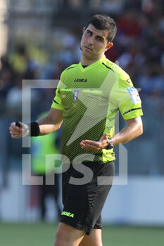 2022-08-05 - Matteo Gualtieri referee
during the Italian Cup 2022-23  Match of Cagliari Calcio Vs Perugia on 5 August 2022 at the Unipol Domus Stadium, Cagliari, Italy  


 - CAGLIARI CALCIO VS AC PERUGIA - ITALIAN CUP - SOCCER