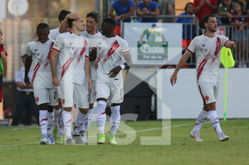2022-08-05 - Players Perugia Jubilater After Gol 1-2 
 during the Italian Cup 2022-23  Match of Cagliari Calcio Vs Perugia on 5 August 2022 at the Unipol Domus Stadium, Cagliari, Italy 


 - CAGLIARI CALCIO VS AC PERUGIA - ITALIAN CUP - SOCCER