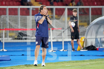 2022-08-05 - coach Edoardo Gorini (AS Cittadella) - US LECCE VS AS CITTADELLA - ITALIAN CUP - SOCCER