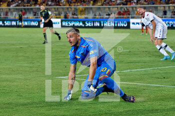 2022-08-05 - Wladimiro Falcone (US Lecce) - US LECCE VS AS CITTADELLA - ITALIAN CUP - SOCCER