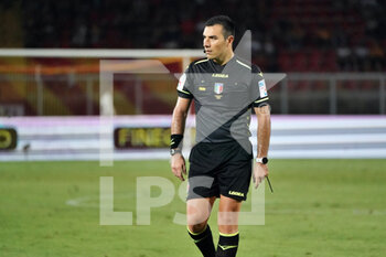 2022-08-05 - the referee Gianpiero Miele of Nola - US LECCE VS AS CITTADELLA - ITALIAN CUP - SOCCER