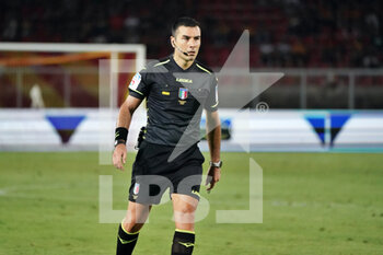 2022-08-05 - the referee Gianpiero Miele of Nola - US LECCE VS AS CITTADELLA - ITALIAN CUP - SOCCER