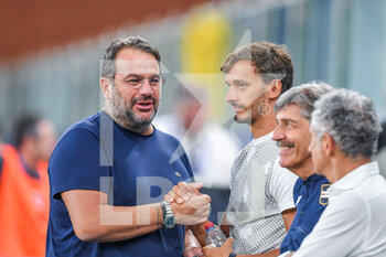 2022-08-05 - Daniele Faggiano sports director UC Sampdoria and Manolo Gabbiadini (Sampdoria)

 - UC SAMPDORIA VS REGGINA 1914 - ITALIAN CUP - SOCCER
