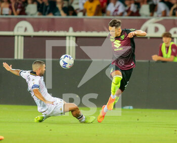 2022-08-06 - Samuele Ricci of Torino Fc during the Coppa Italia match between Torino Fc and Palermo Fc, on August 06, 2022, at Stadio Grande Torino in Torino, Italy. Photo Nderim Kaceli - TORINO FC VS PALERMO FC - ITALIAN CUP - SOCCER