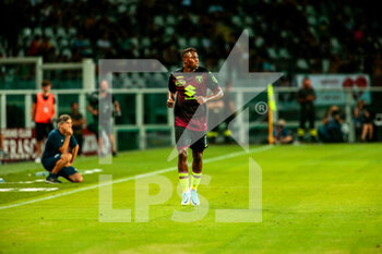 2022-08-06 - Stephane Singo of Torino Fc during the Coppa Italia match between Torino Fc and Palermo Fc, on August 06, 2022, at Stadio Grande Torino in Torino, Italy. Photo Nderim Kaceli - TORINO FC VS PALERMO FC - ITALIAN CUP - SOCCER