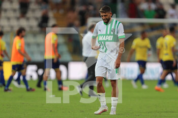 2022-08-08 - Domenico Berardi (US SASSUOLO) reacts  - MODENA FC VS US SASSUOLO - ITALIAN CUP - SOCCER