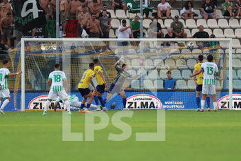 2022-08-08 - Kaan Ayhan (US SASSUOLO) scores a goal  - MODENA FC VS US SASSUOLO - ITALIAN CUP - SOCCER
