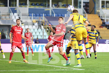 2022-10-19 - Adrian Benedyczak (Parma Calcio) scores a goal  - PARMA CALCIO VS SSC BARI - ITALIAN CUP - SOCCER
