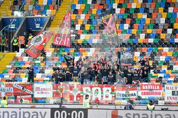 2022-10-19 - Monza supporters - UDINESE CALCIO VS AC MONZA - ITALIAN CUP - SOCCER