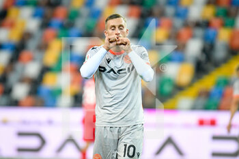 2022-10-19 - Disappointment of Udinese's Gerard Deulofeu reacting - UDINESE CALCIO VS AC MONZA - ITALIAN CUP - SOCCER