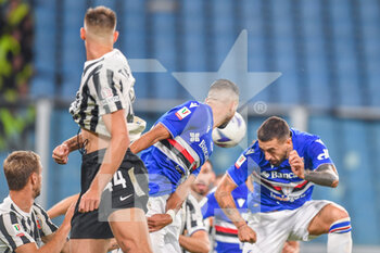 2022-10-20 - Aljaz Tavcar (Ascoli) - Mehdi Pascal Marcel Leris  (Sampdoria) - Francesco Caputo  (Sampdoria) goal 2 - 2 - UC SAMPDORIA VS ASCOLI CALCIO - ITALIAN CUP - SOCCER