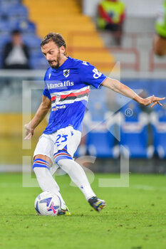 2022-10-20 - Manolo Gabbiadini (Sampdoria) Penalty - UC SAMPDORIA VS ASCOLI CALCIO - ITALIAN CUP - SOCCER