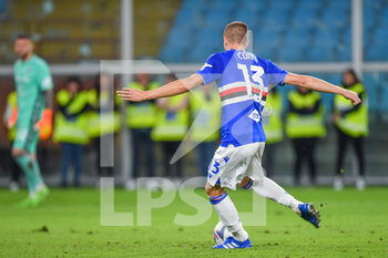 2022-10-20 - Andrea Conti (Sampdoria) penalty - UC SAMPDORIA VS ASCOLI CALCIO - ITALIAN CUP - SOCCER