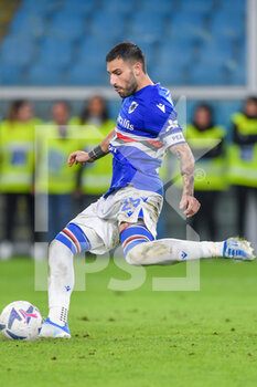 2022-10-20 - Nicola Murru (Sampdoria) - Penalty - UC SAMPDORIA VS ASCOLI CALCIO - ITALIAN CUP - SOCCER