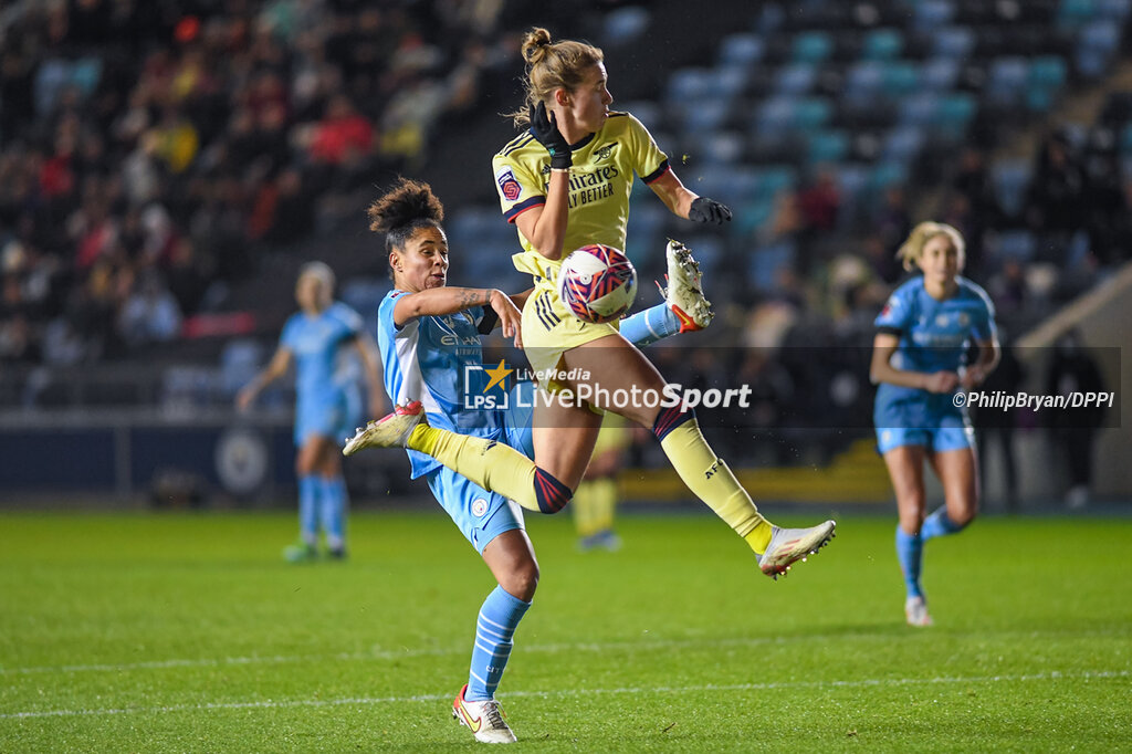 Manchester City vs Arsenal FC - ENGLISH FA WOMEN'S SUPER LEAGUE - SOCCER