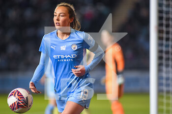 2022-01-23 - Manchester City midfielder Caroline Weir during the Women's English championship, FA Women's Super League football match between Manchester City and Arsenal FC on January 23, 2022 at the Sport City Academy Stadium in Manchester, England - MANCHESTER CITY VS ARSENAL FC - ENGLISH FA WOMEN'S SUPER LEAGUE - SOCCER