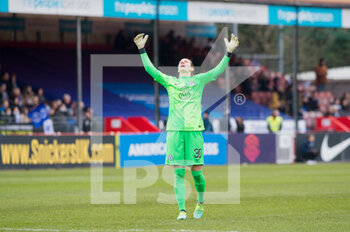 2022-01-23 - Chelsea Women's Goalkeeper Ann-Katrin Berger (30) during the Women's English championship, FA Women's Super League football match between Brighton and Hove Albion and Chelsea on January 23, 2022 at The People's Pension Stadium, Crawley, England - BRIGHTON AND HOVE ALBION VS CHELSEA - ENGLISH FA WOMEN'S SUPER LEAGUE - SOCCER