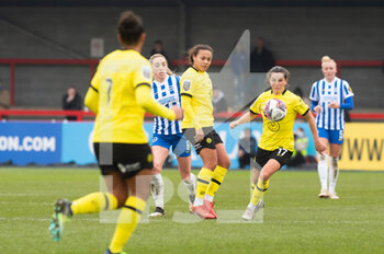 2022-01-23 - Chelsea Women's Midfielder Jessie Fleming (17) during the Women's English championship, FA Women's Super League football match between Brighton and Hove Albion and Chelsea on January 23, 2022 at The People's Pension Stadium, Crawley, England - BRIGHTON AND HOVE ALBION VS CHELSEA - ENGLISH FA WOMEN'S SUPER LEAGUE - SOCCER
