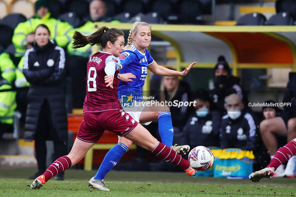 Leicester CIty vs Aston Villa - ENGLISH FA WOMEN'S SUPER LEAGUE - SOCCER